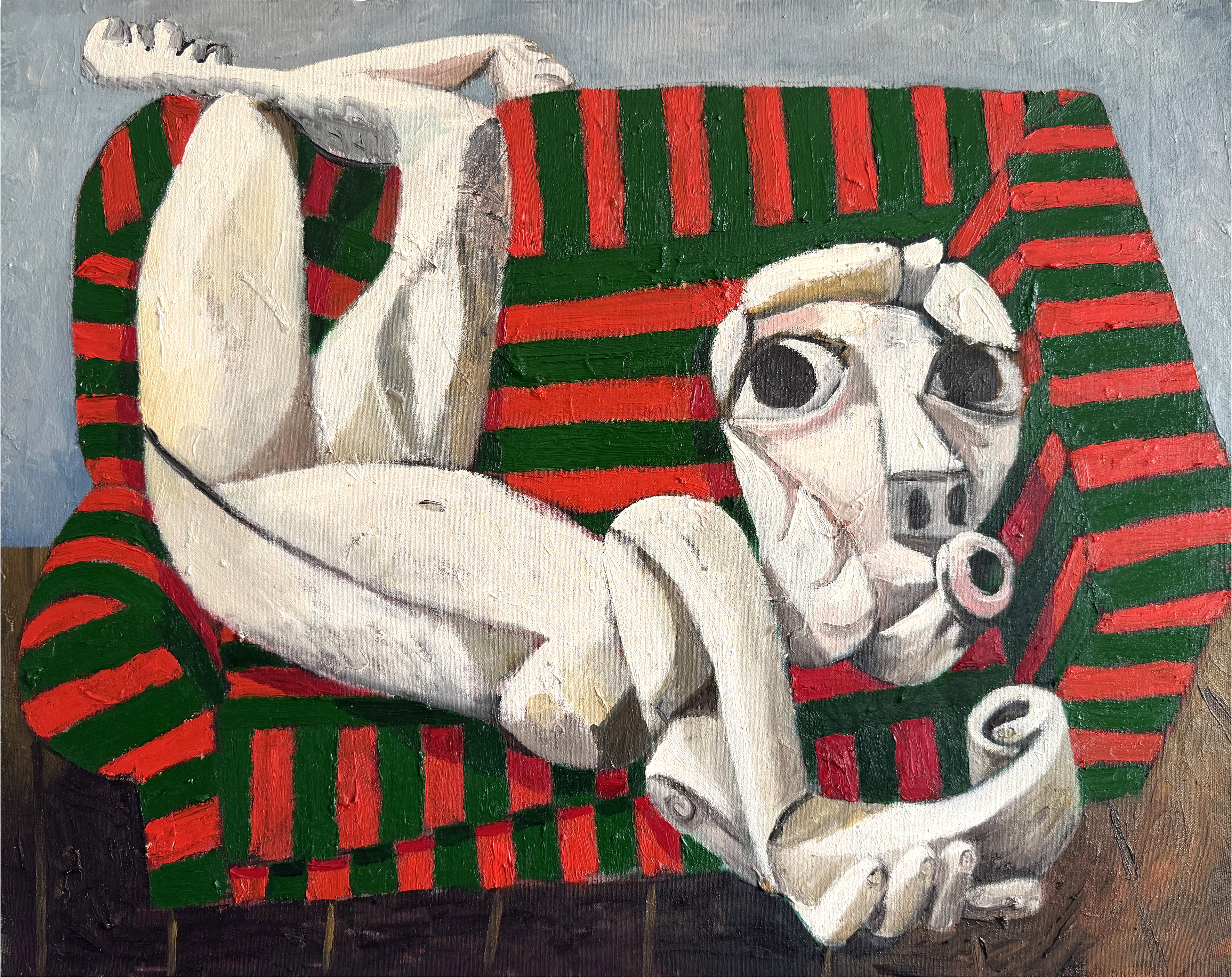 KARAOKE DE CHAMBRE ; Oil on canvas - 56 x 70 cm - 2026