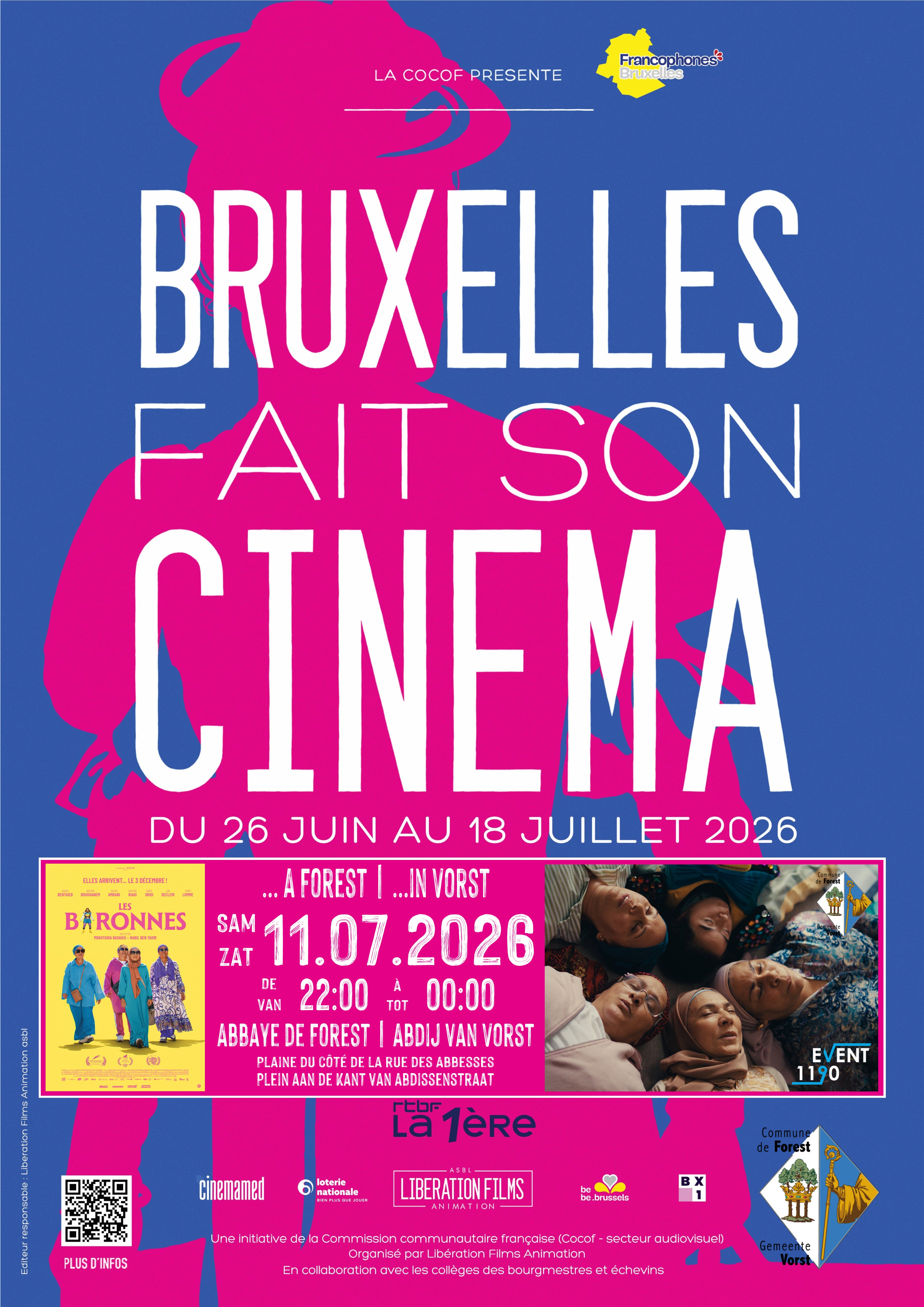 Bruxelles fait son cinéma… in Vorst !