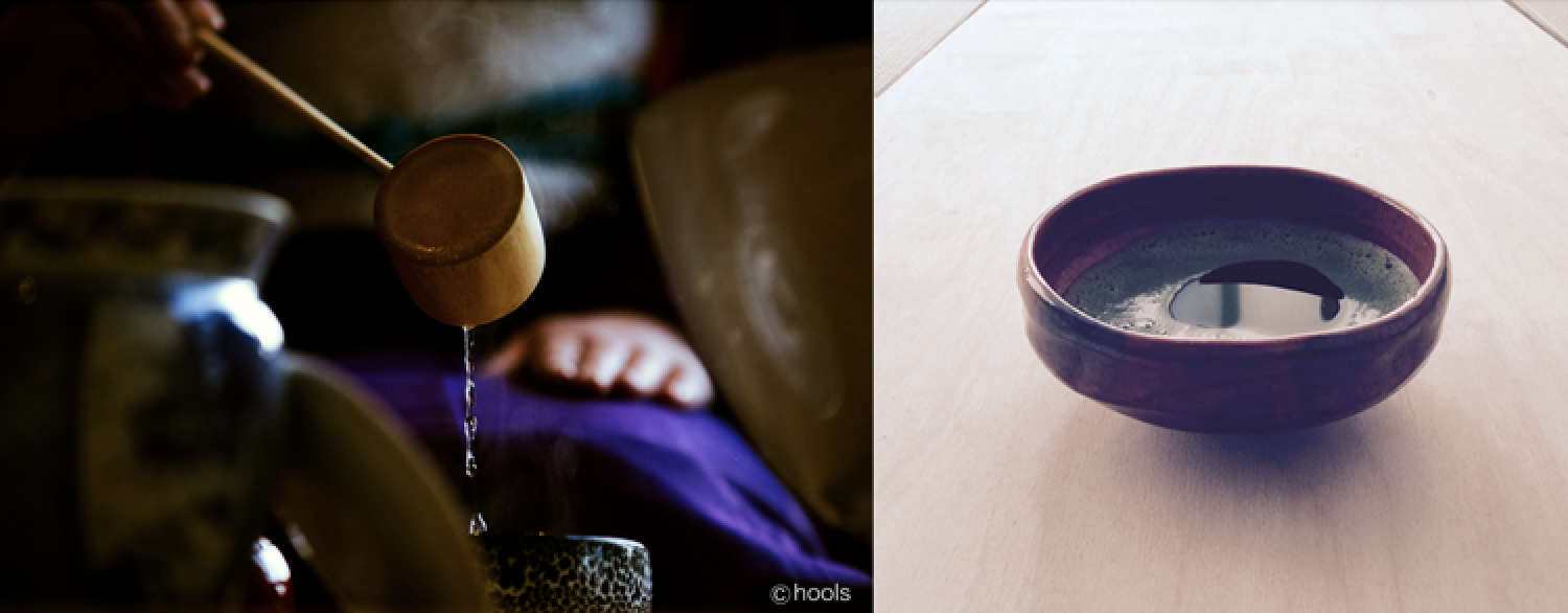 Teicha experience: Tea ceremony for light matcha (Chair style seating)