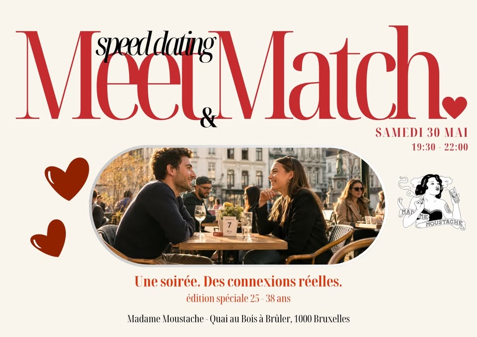 Meet & Match : Speed Dating (50 women - 50 men)