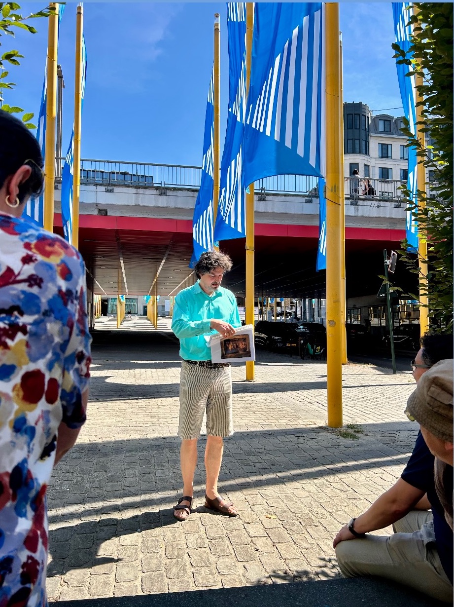 Literaire wandeling in het centrum van Brussel