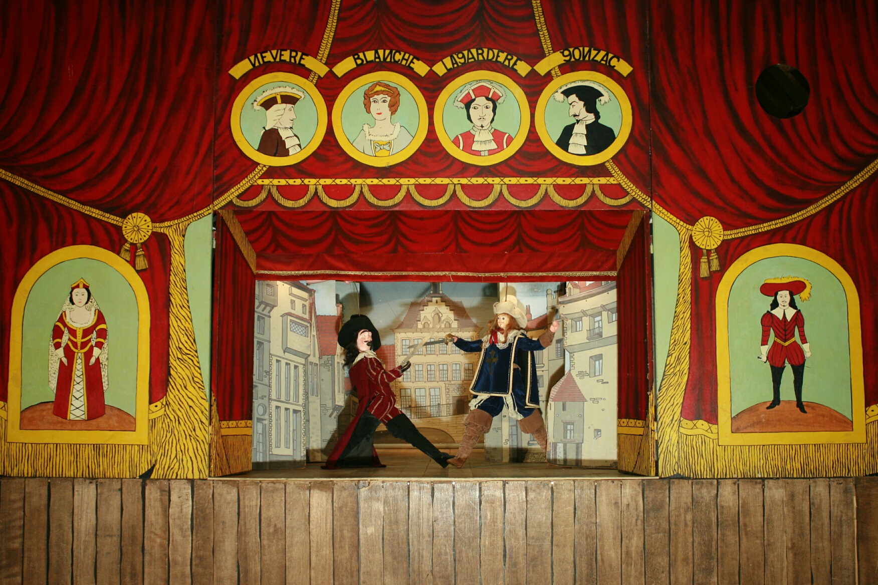 marionnettes : D. Dumas, théâtres