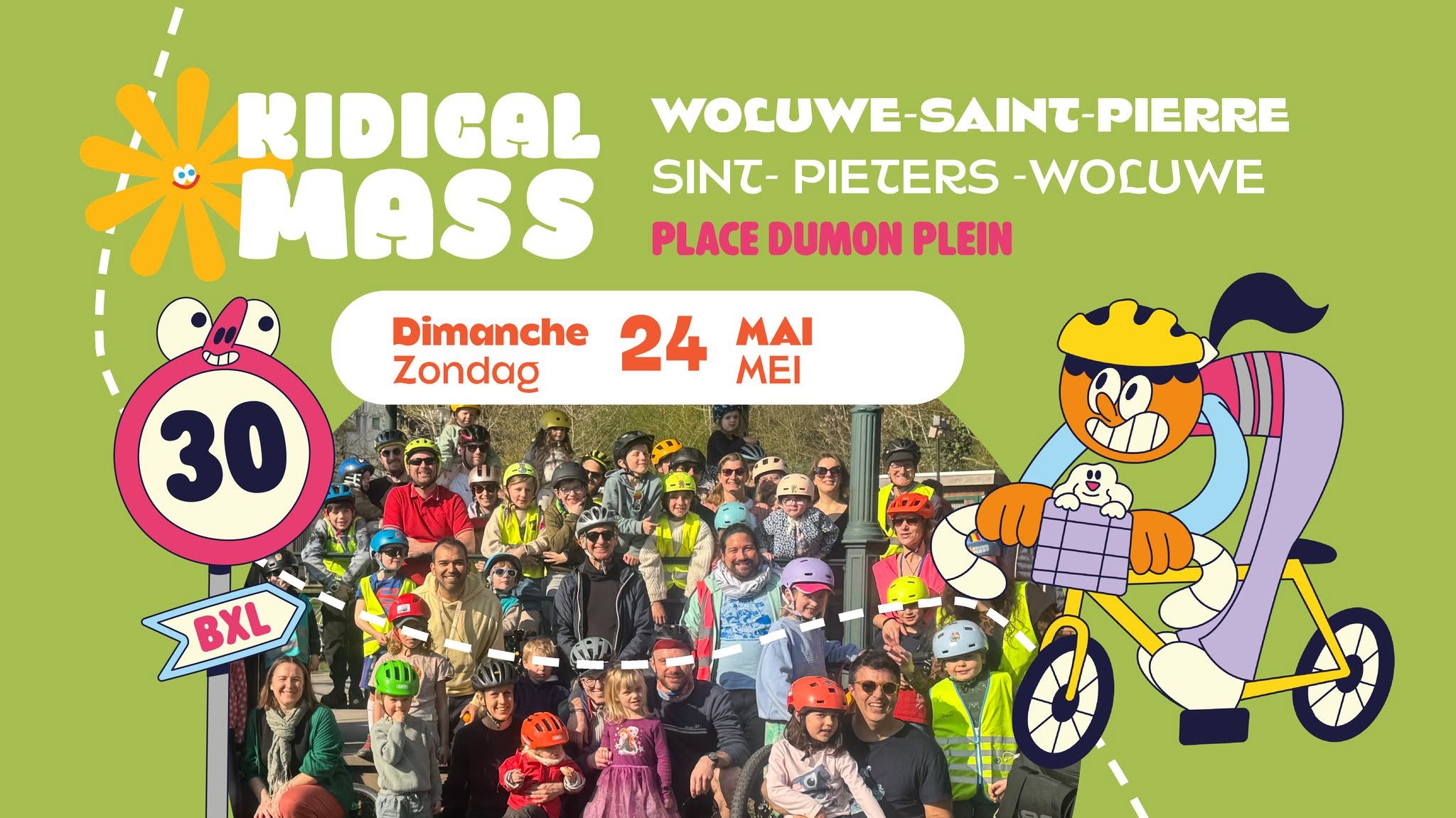 Kidical Mass Woluwe SP - SL — 1 place Dumont