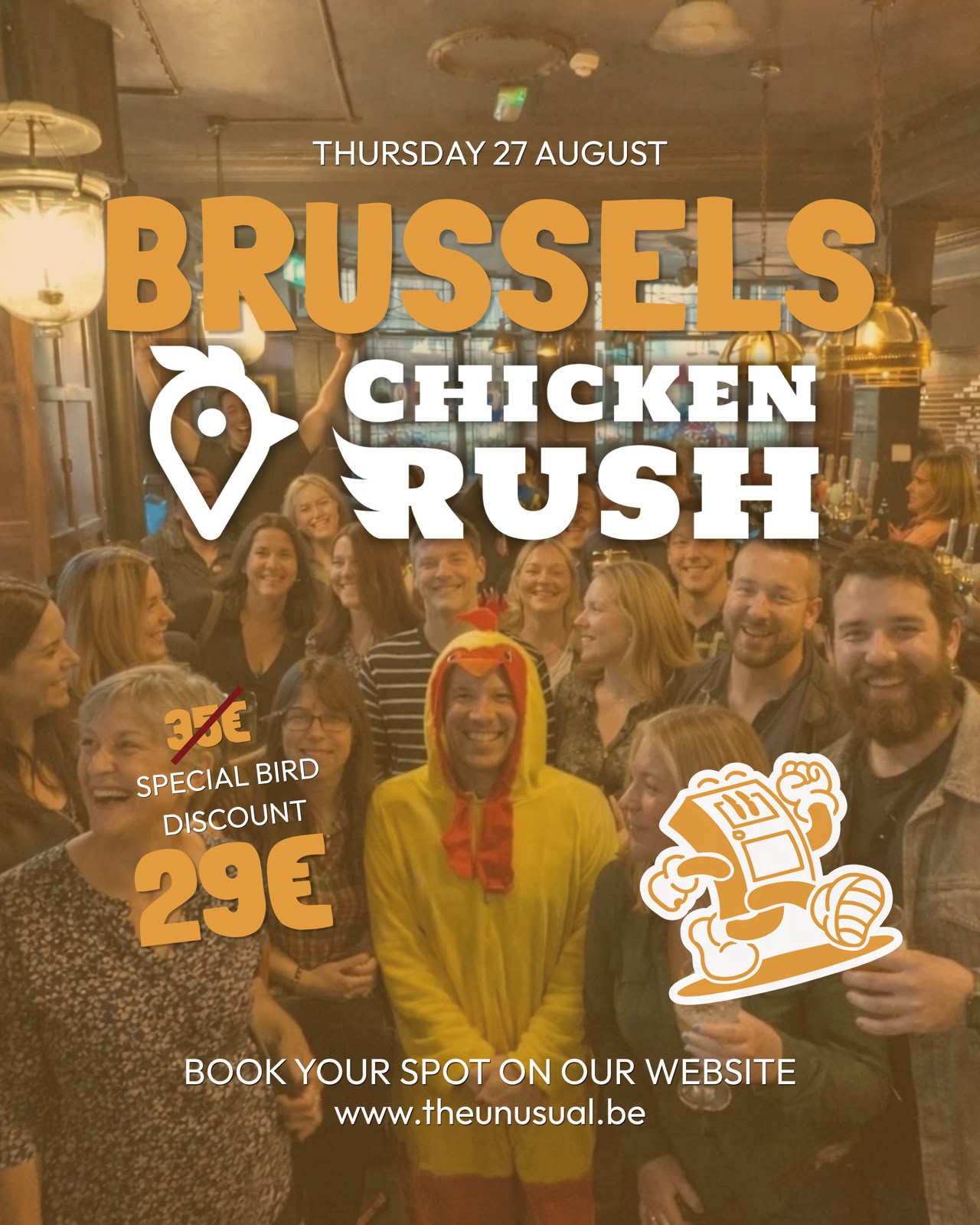 Chicken Run Brussels - Hide & Seek for adults