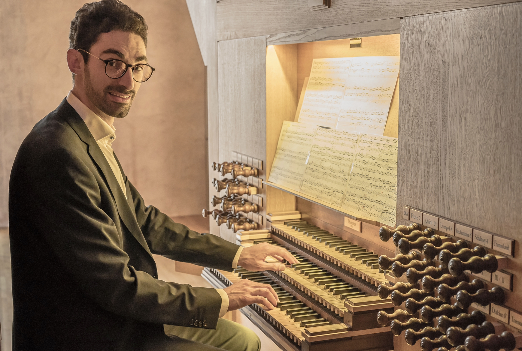 L’organiste Vincent Lamy au Festival du Béguinage