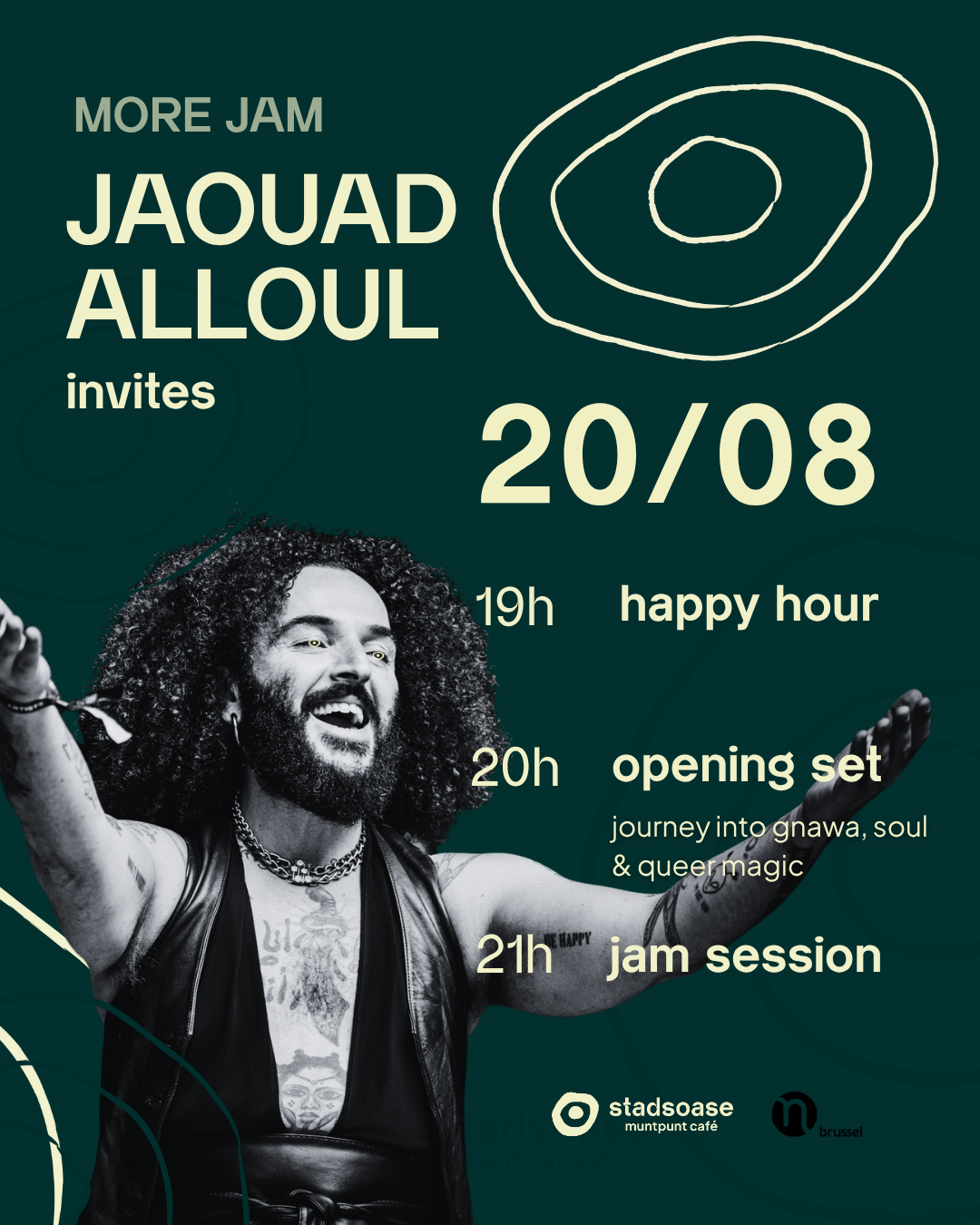 MORE JAM Jaouad Alloul invites