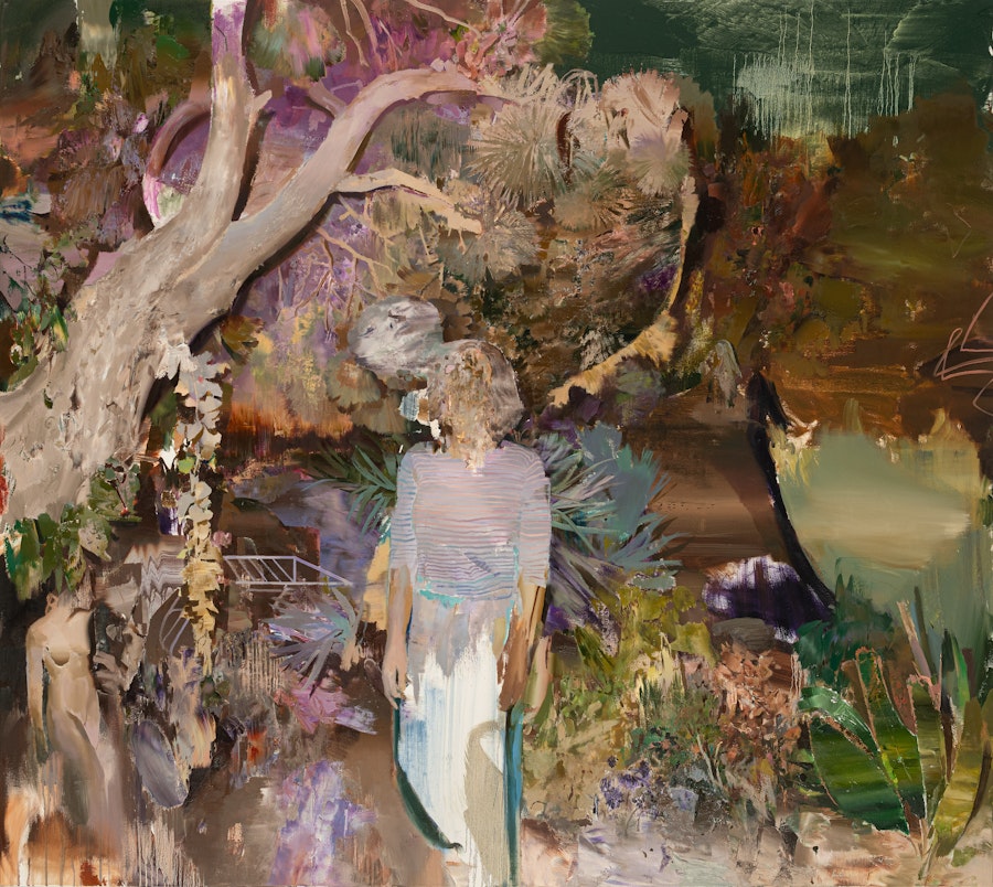 Resting in Mind, 2025, oil on canvas, 180 x 200 cm
