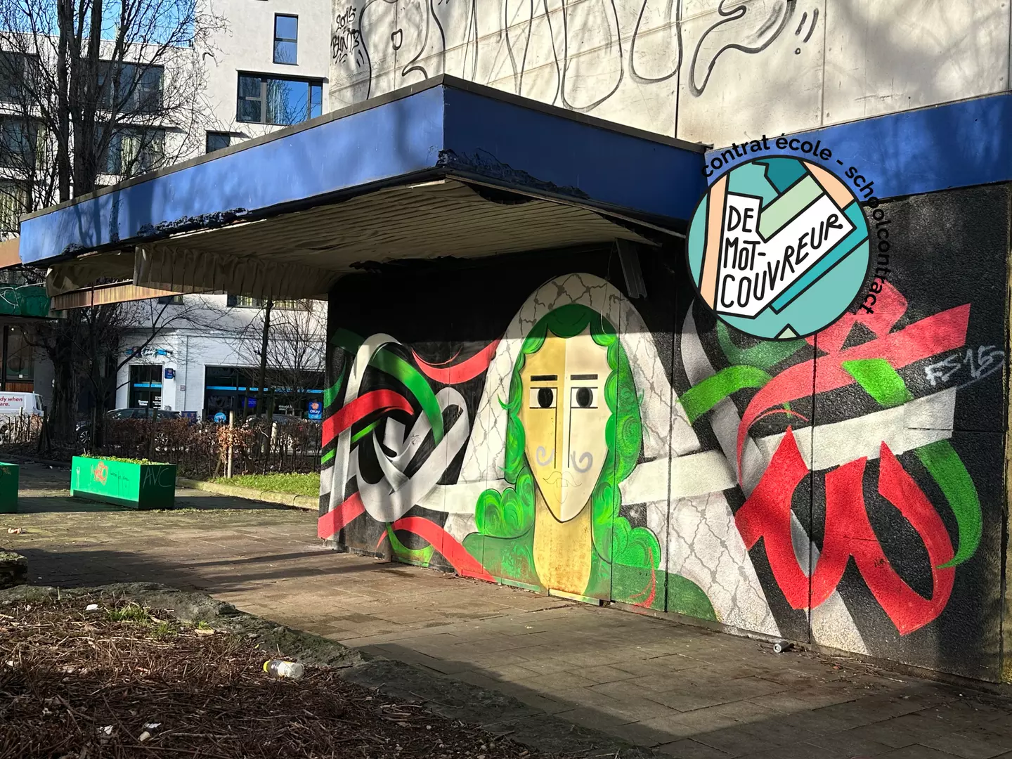 Street Art & art public - De Mot-Couvreur (gratuit) — Institut De Mot Couvreur