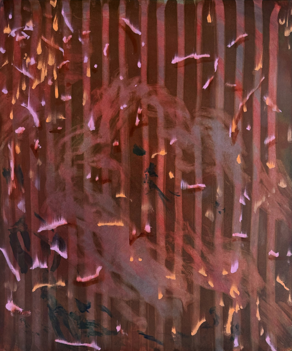 Rhythm of Yes 2026 oil on panel