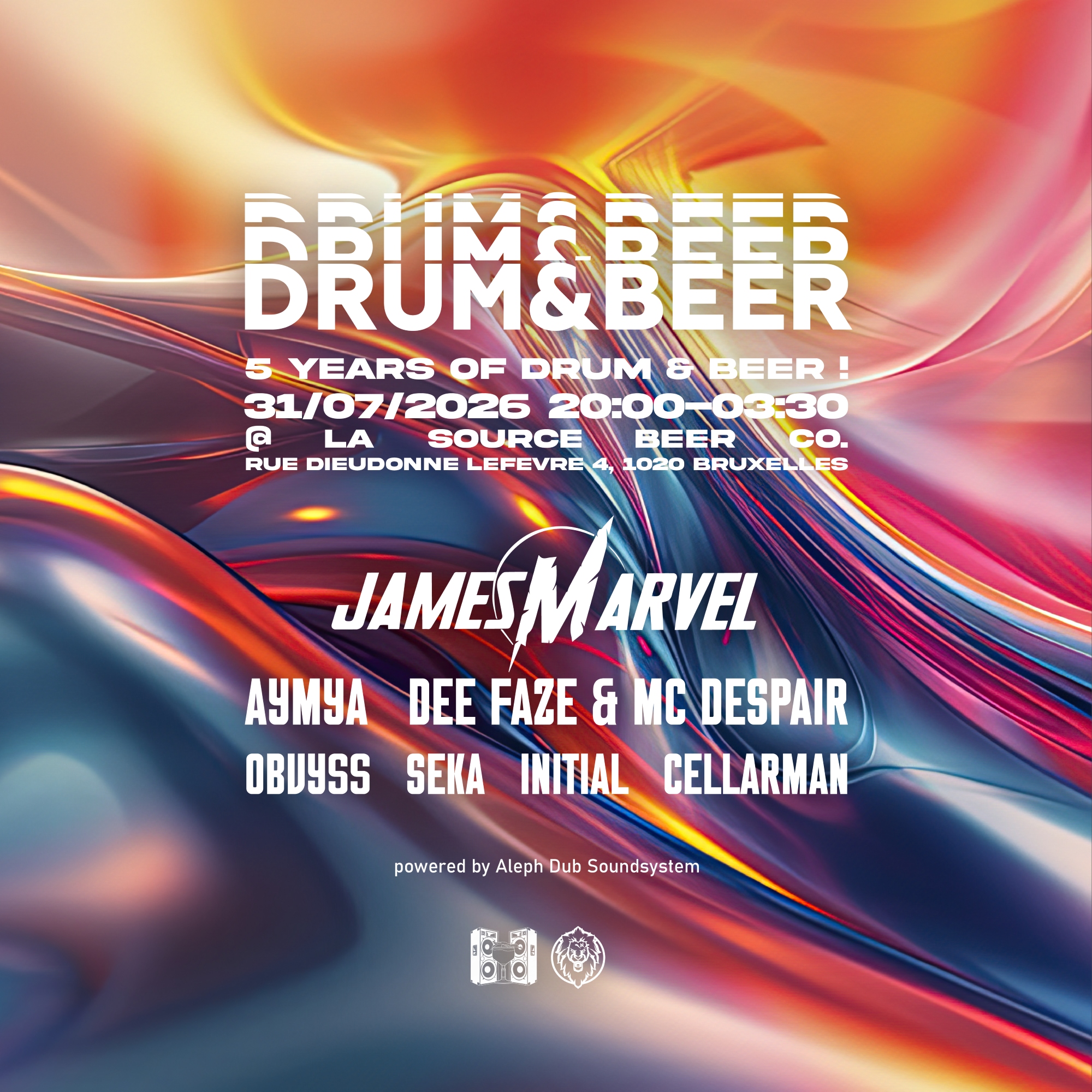 Drum & Beer #40 : 5 Years of Drum & Beer !