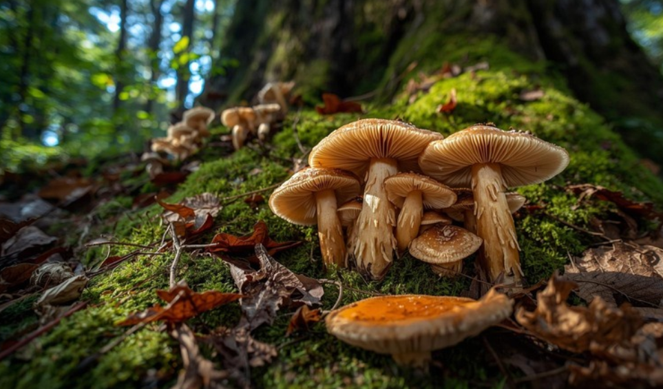 Le monde des champignons