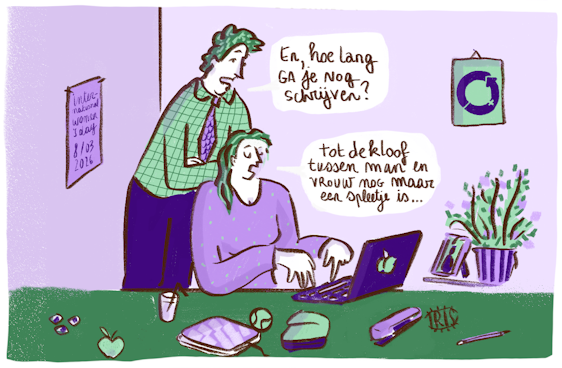 Wikipedia schrijfsessie Internationale Vrouwendag