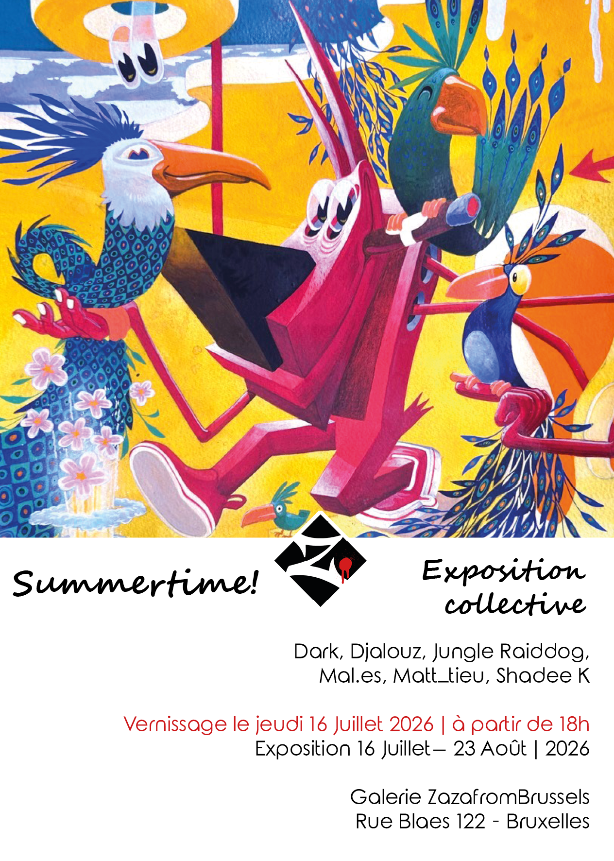 "Summertime!" - Street-Art Group exhibition