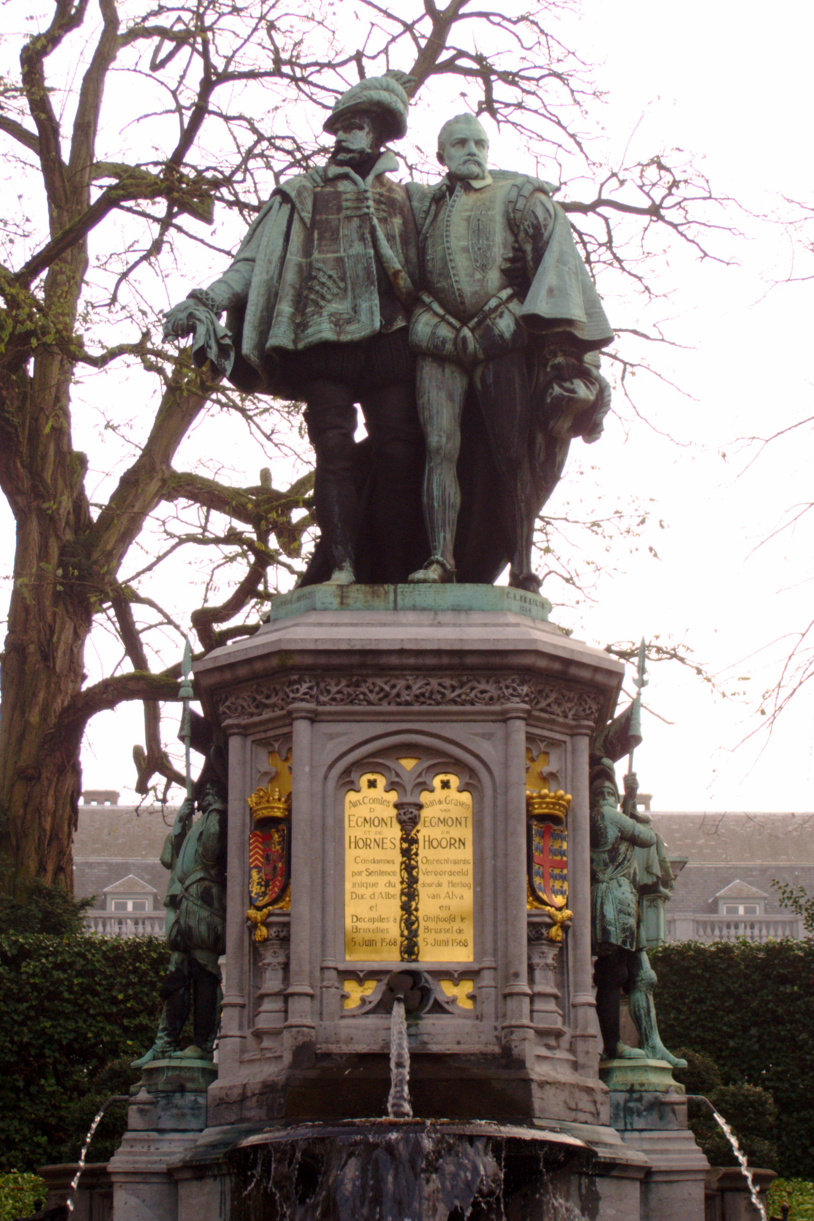 Sur les traces de Lamoral, comte d'Egmont, & Philippe de Montmorency, comte de Hornes