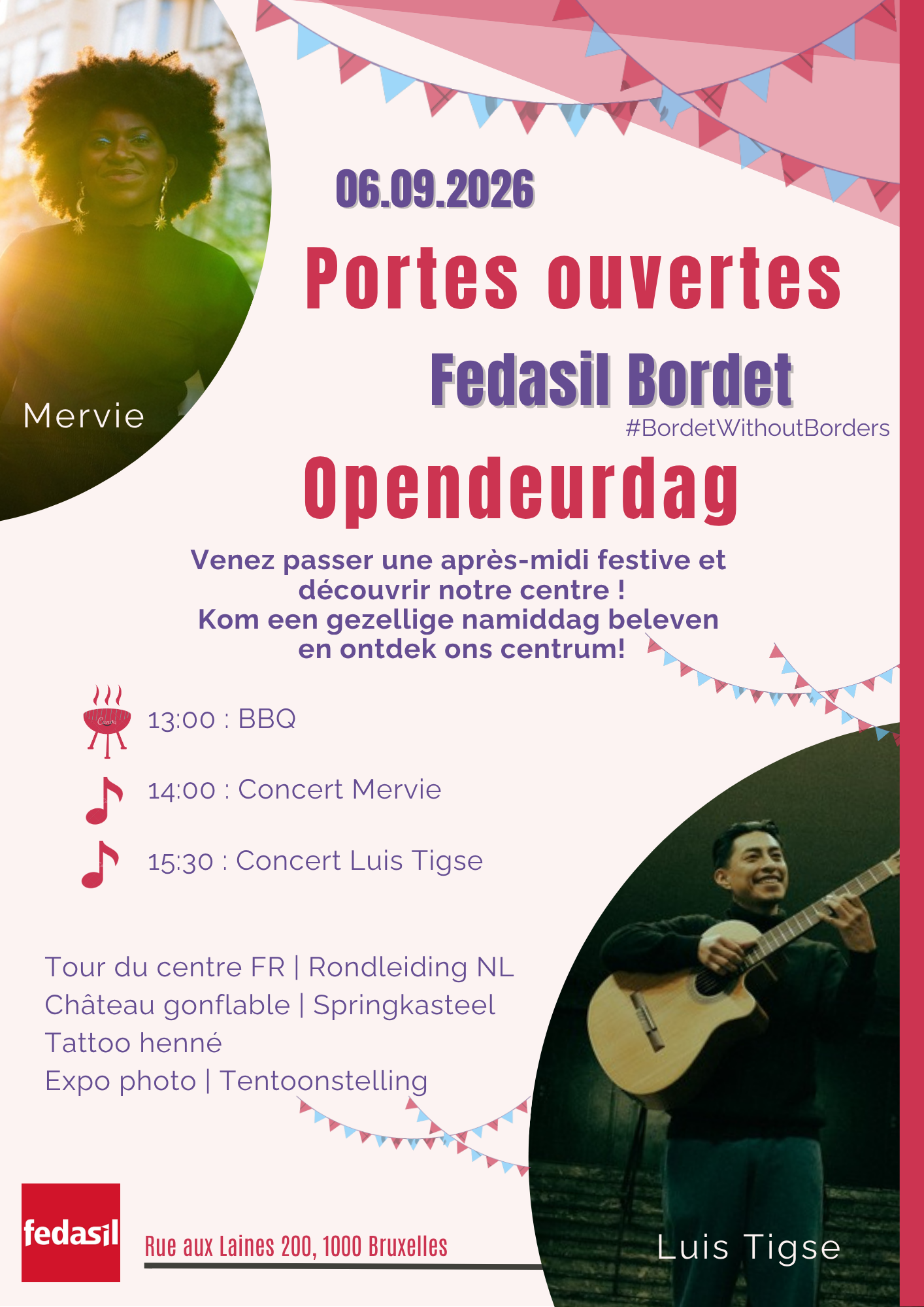 Portes Ouvertes Fedasil Bordet