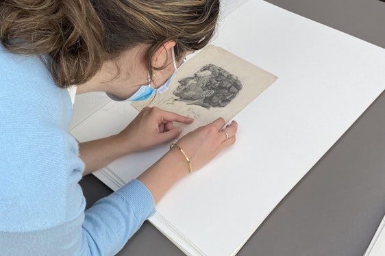 'Behind the scenes in modern art at RMFAB': focus on works on paper