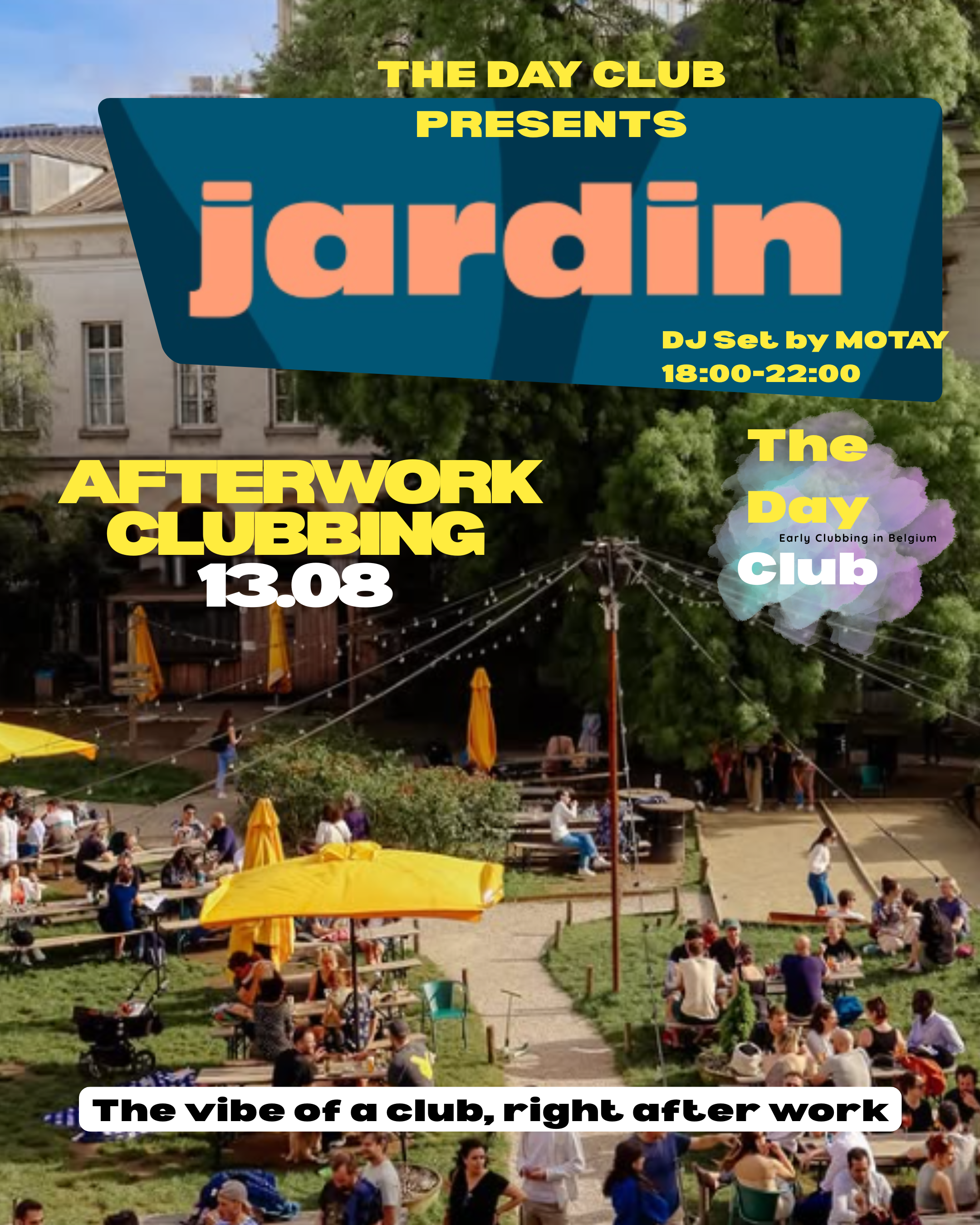 Early clubbing @JARDIN HOSPICE - The Day Club