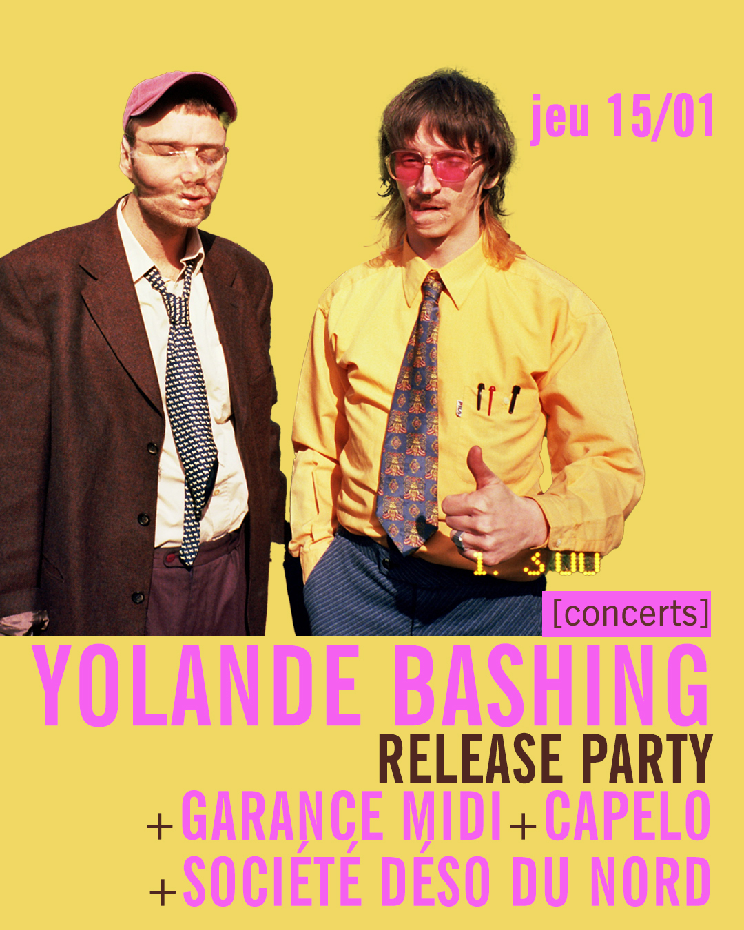 YOLANDE BASHING release party