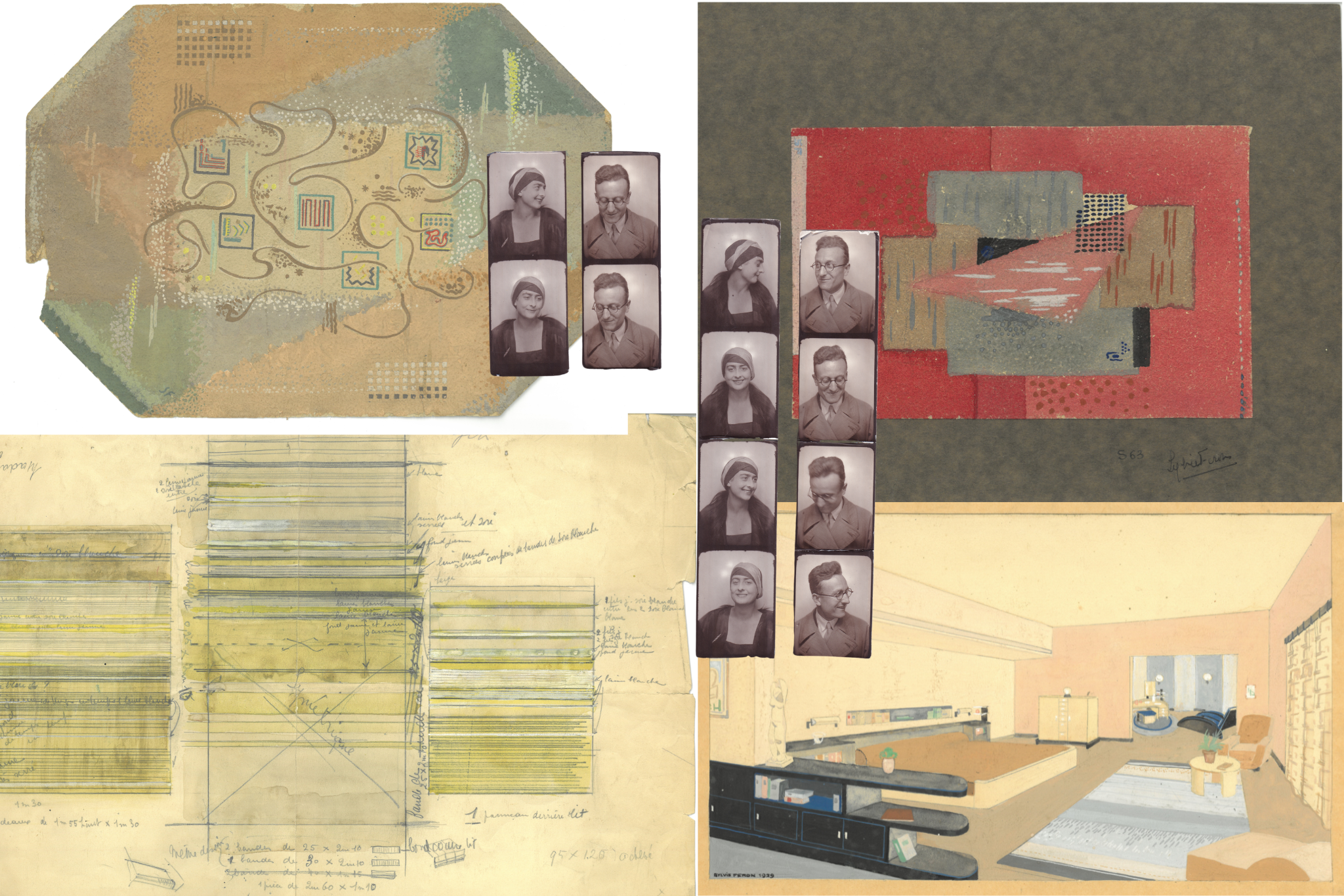 Paris, Brussels and back. The Art Déco period of the Baucher-Feron couple