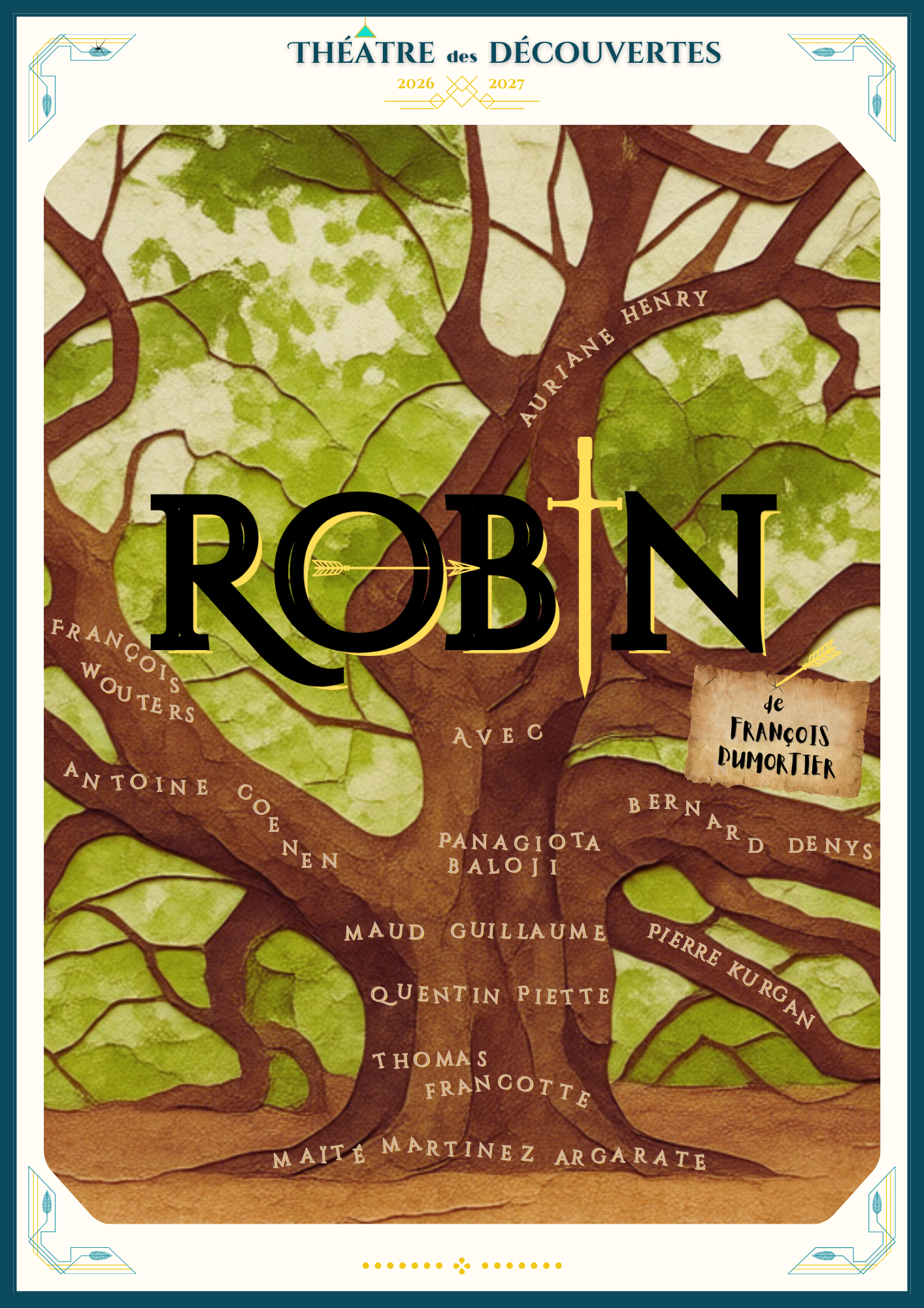 ROBIN - creation at the Théâtre des Découvertes