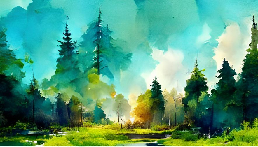 Watercolor in Forêt de Soignes (tour and workshop)