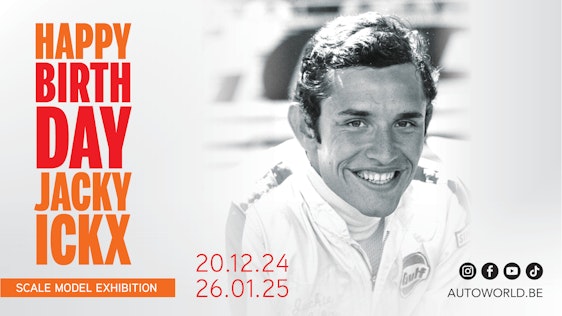 Happy birthday Jacky Ickx - Scale model exhibition