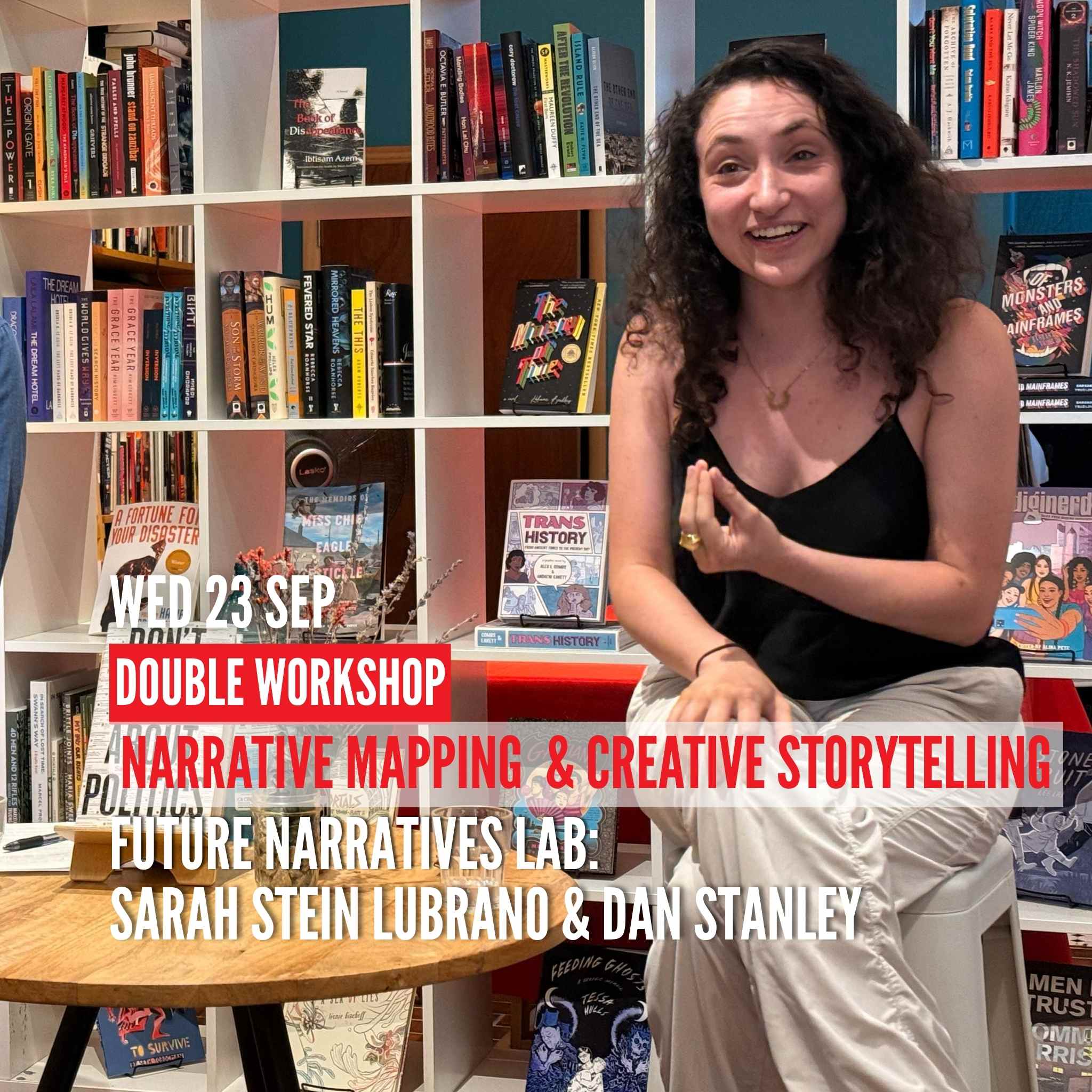 Futures Narratives Lab workshops: Narrative Mapping & Creative Storytelling