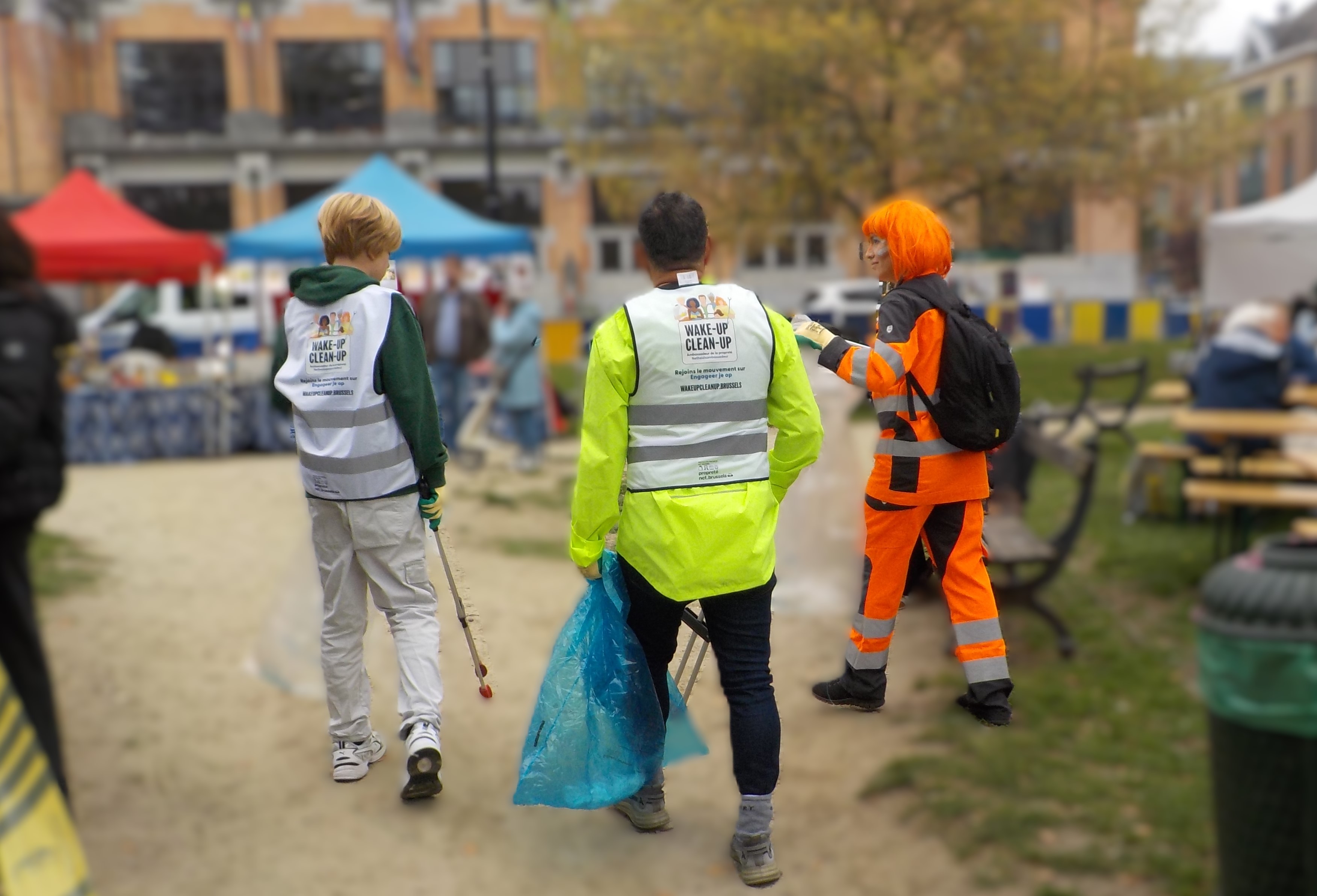 Wake-Up Clean-Up de quartier à Forest avec Anna, la magicienne des poubelles
