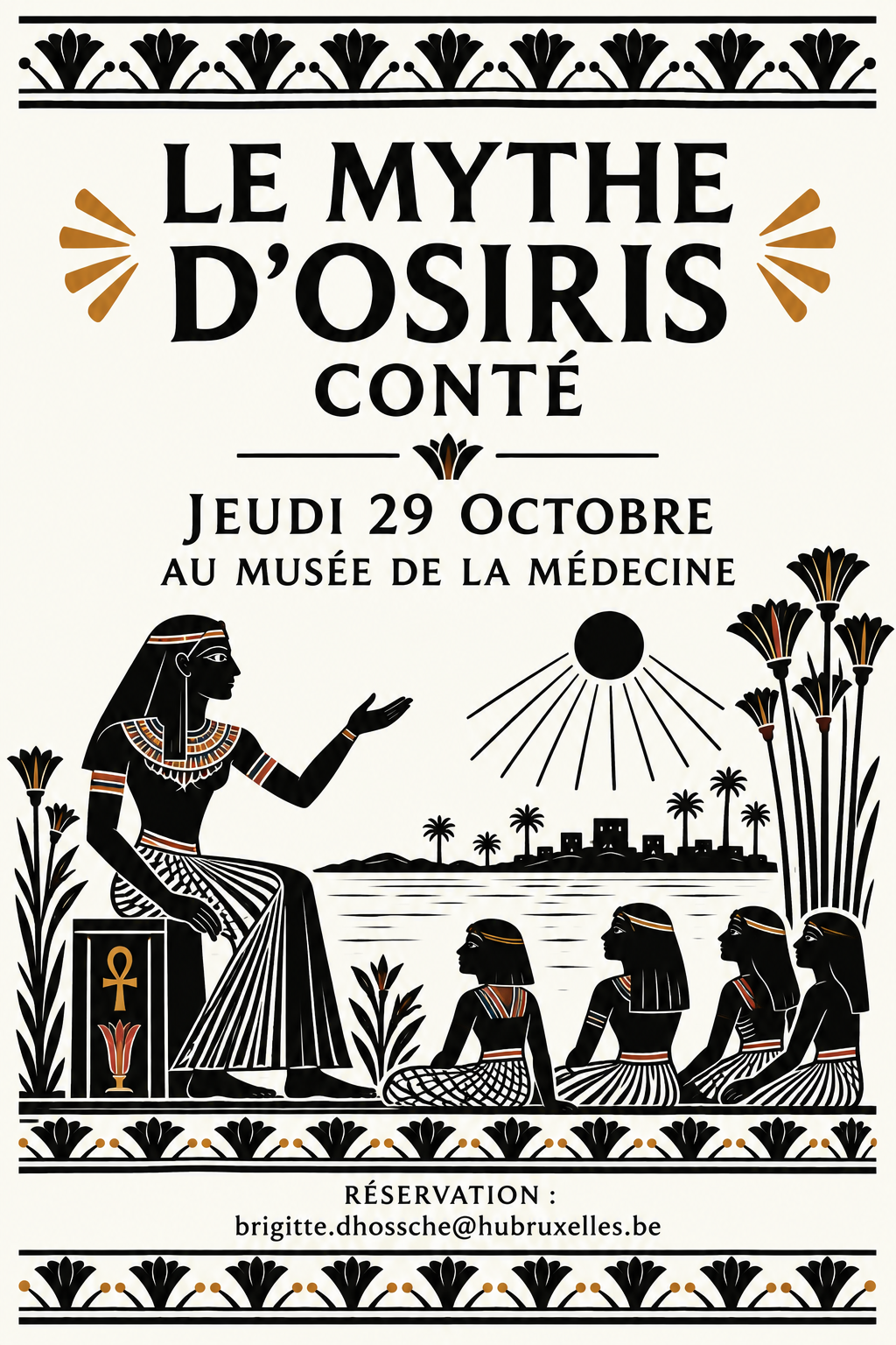Balade contée : sur les traces d’Osiris !