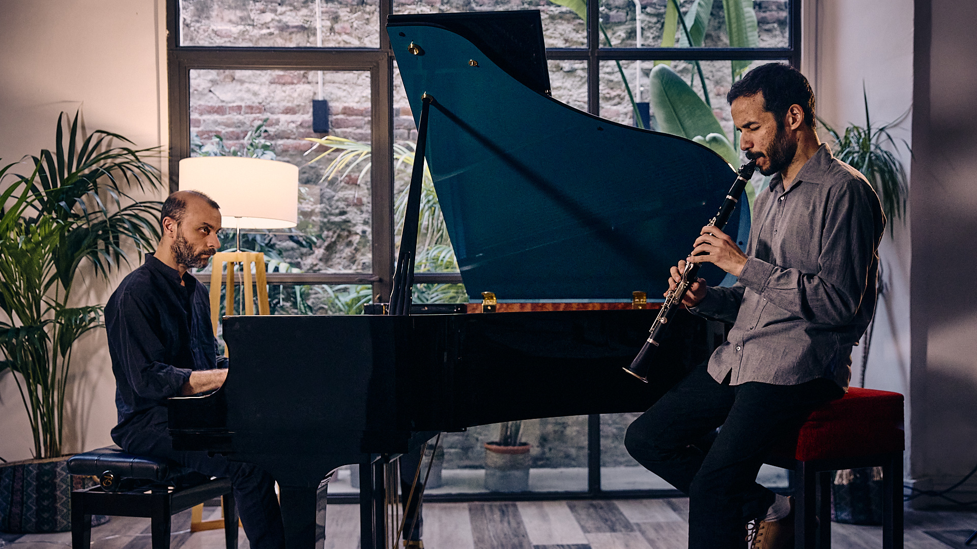 Christos Barbas (ney, piano, lavta, voix) & Nabil Naïr (piano, clarinette, ney)