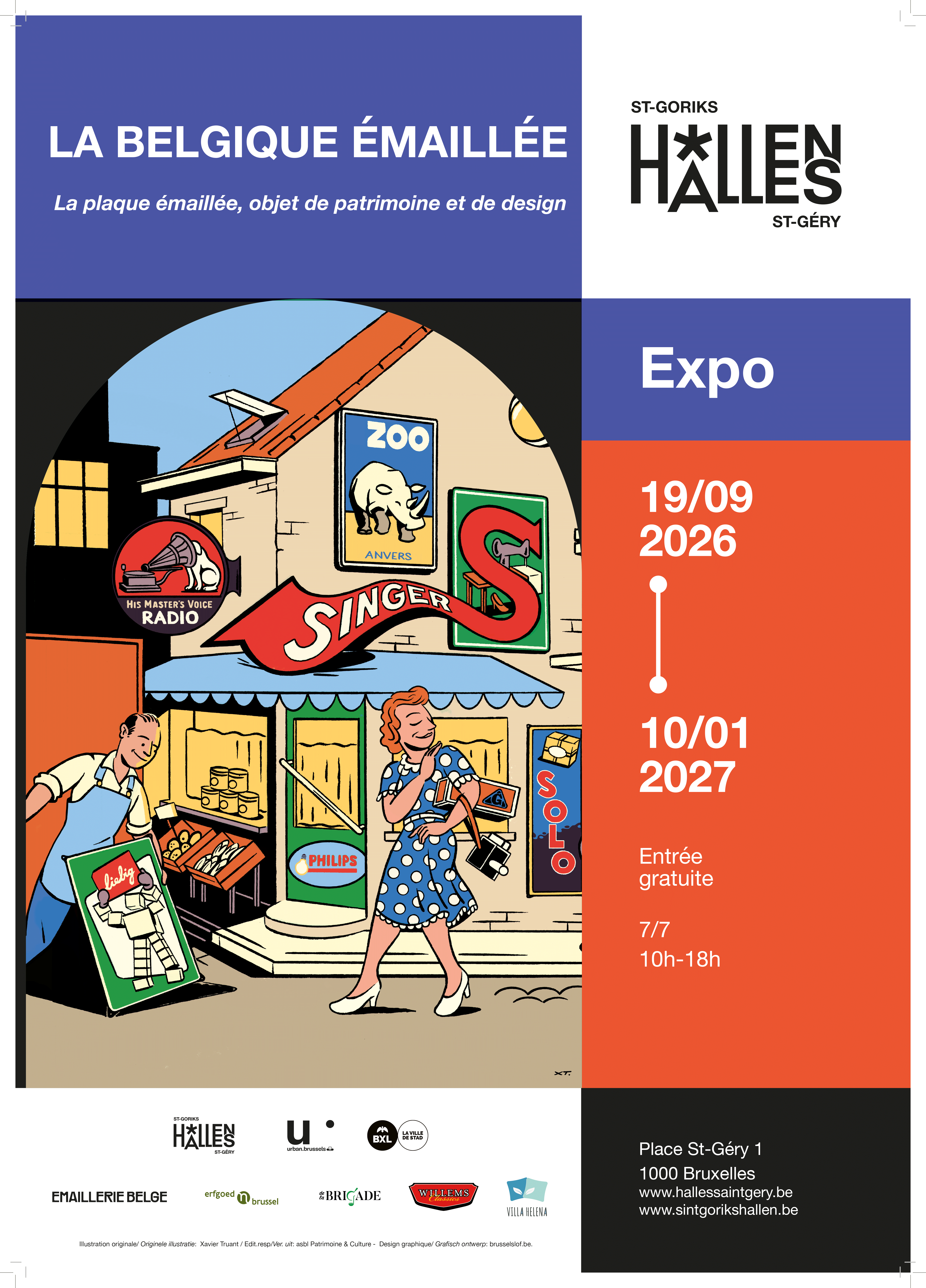 La Belgique émaillée
