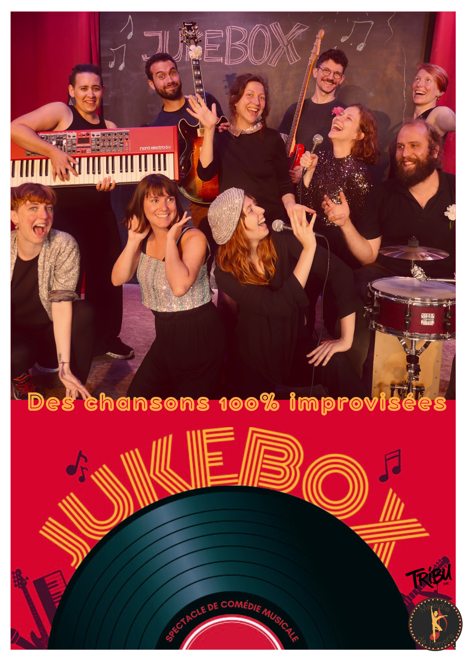 Jukebox - spectacle musical improvisé