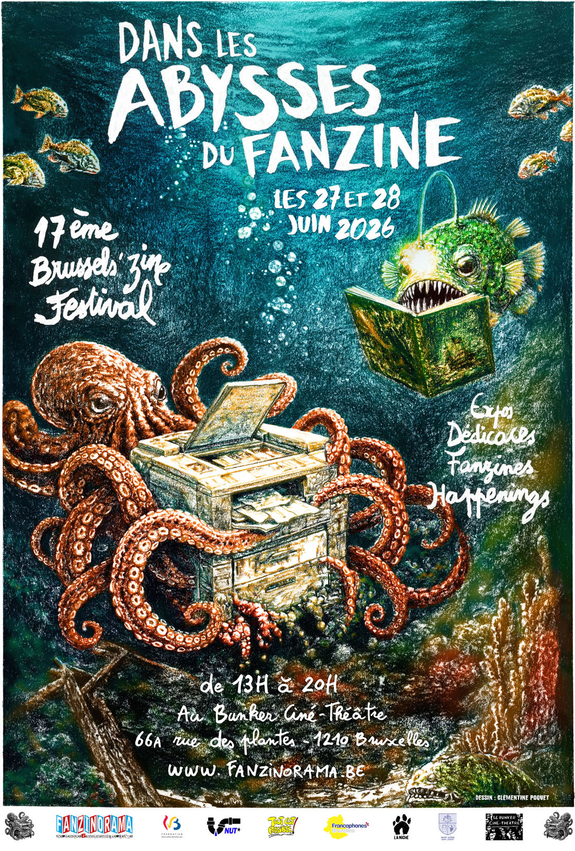 In the abysses of the fanzine (17th Brussels'Zine Festival)