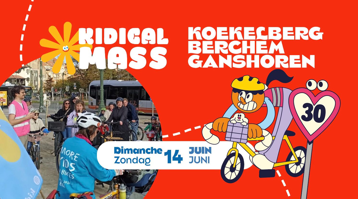 Kidical Mass Koekelberg/Berchem/Ganshoren