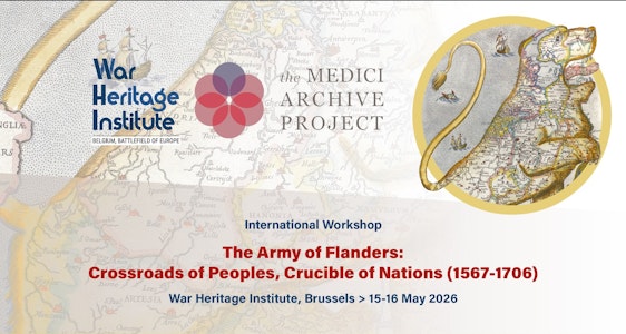 Journée d'étude The Army of Flanders: Crossroads of Peoples, Crucible of Nations (1567-1706)