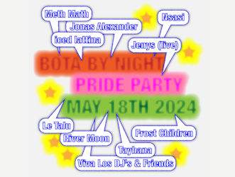 Bota By Night : Pride Party