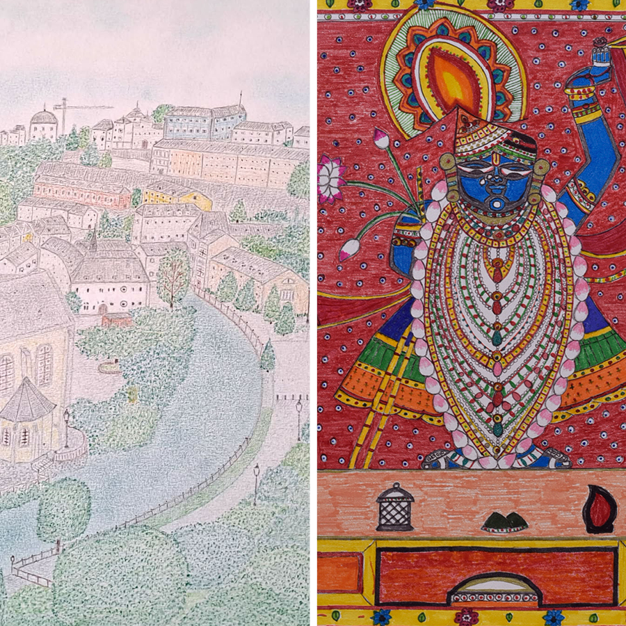 Double Exposition Sanishvilli et Priyamvada