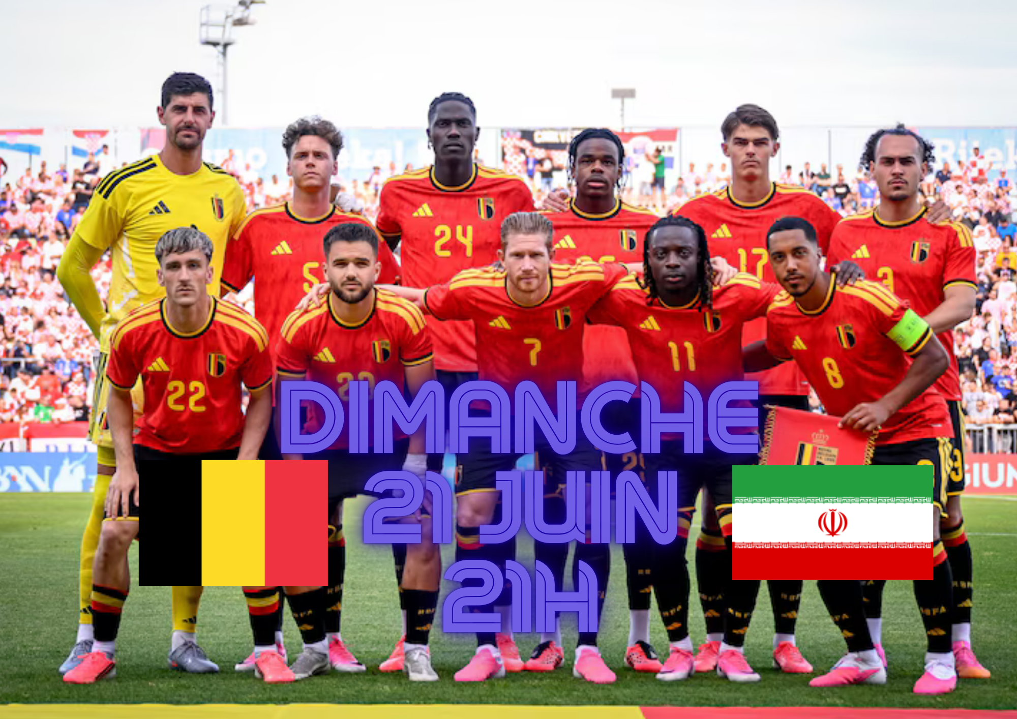 Le CMT vibre avec les diables rouges