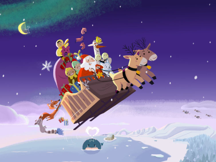Le grand Noël des animaux