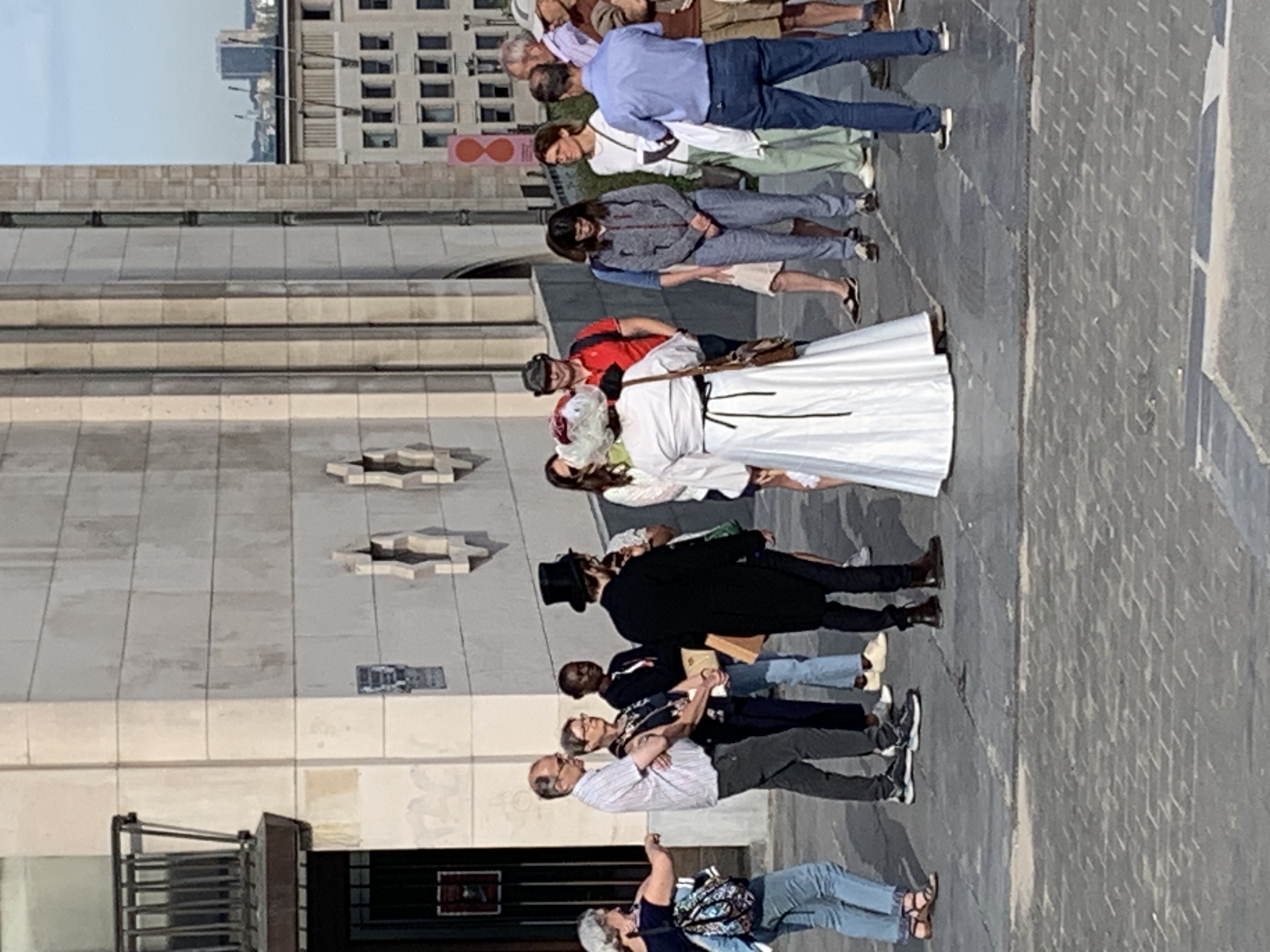 Utopie au Mont des Arts, visite scénarisée