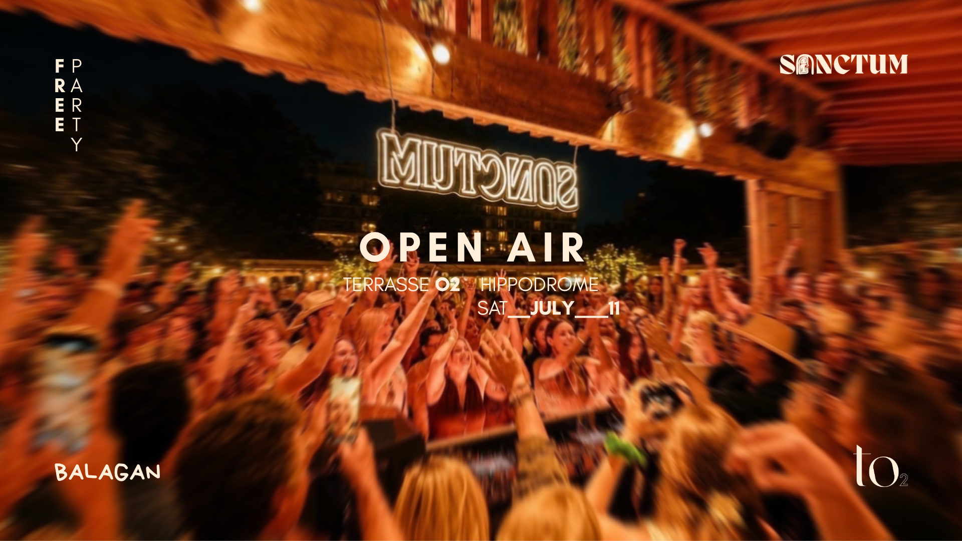 FREE OPEN AIR > Balagan x Sanctum - Terrasse 02 ❘ PartyFinder