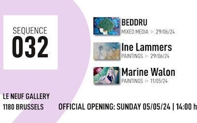 SEQUENCE 032 | BEDDRU - Ine Lammers - Marine Walon
