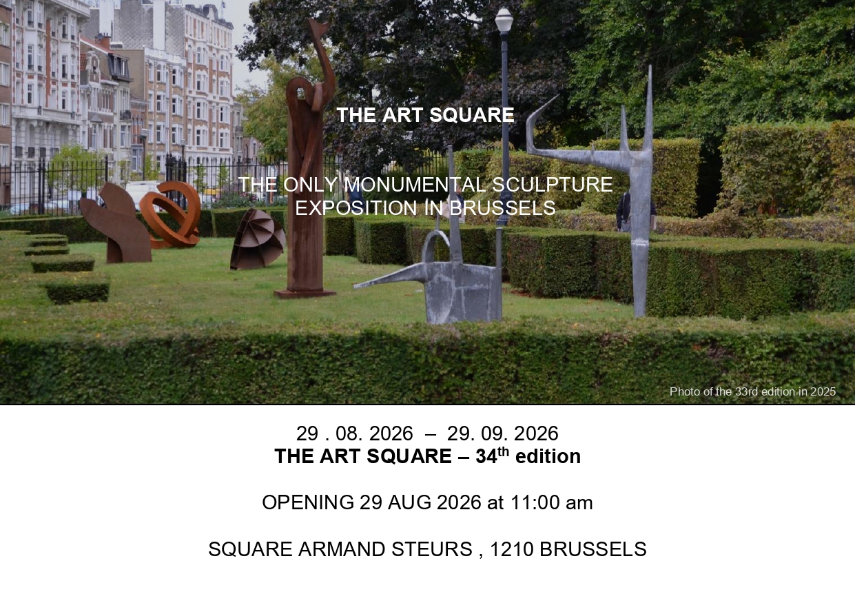 Exposition de sculptures monumentales au Square Armand Steurs
