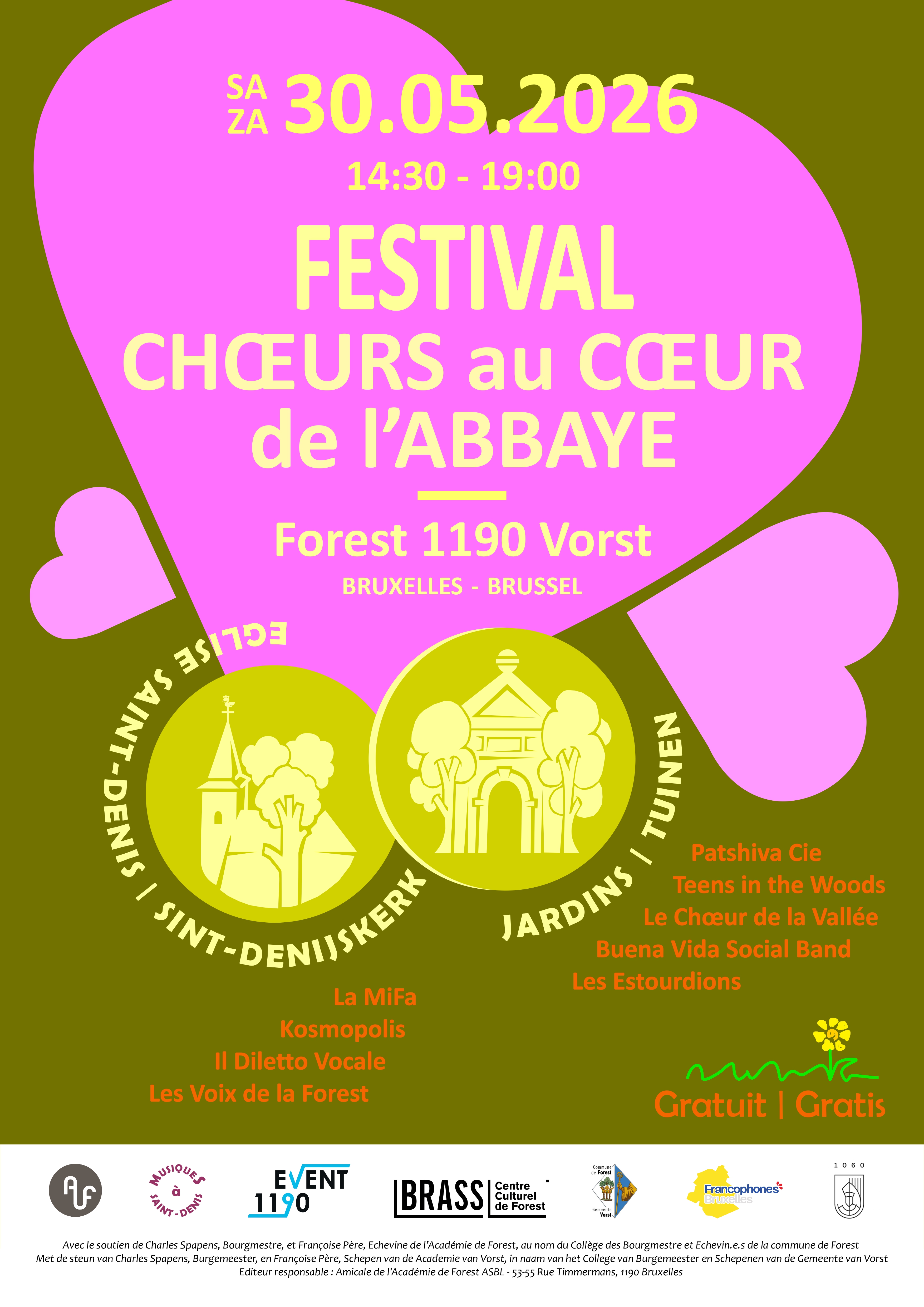 Festival "Koren in het hart van de Abdij"