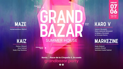 GRAND BAZAR Summer House édition
