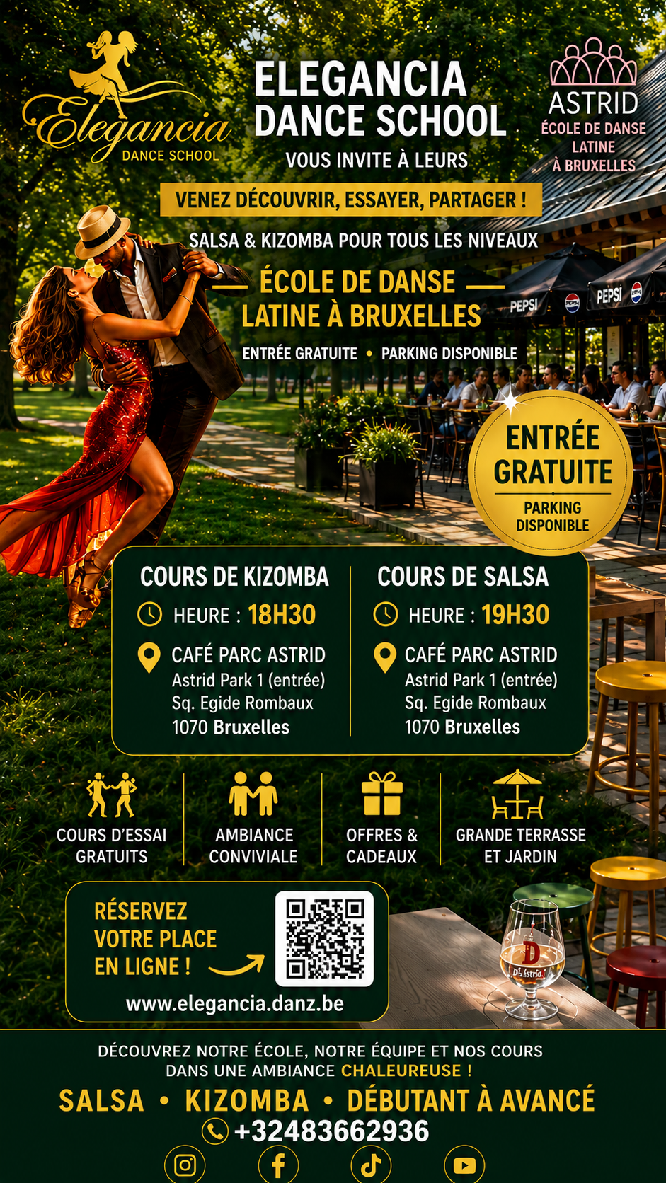 Cours de Salsa & Kizomba Débutants