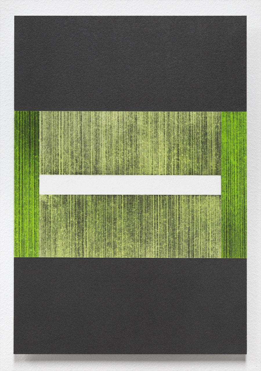 carte postale - Chaosmos IV, 2025, 25,7x17,7cm, pastel et graphite sur papier contrecollé sur aluminium ©Samuel Chasseur