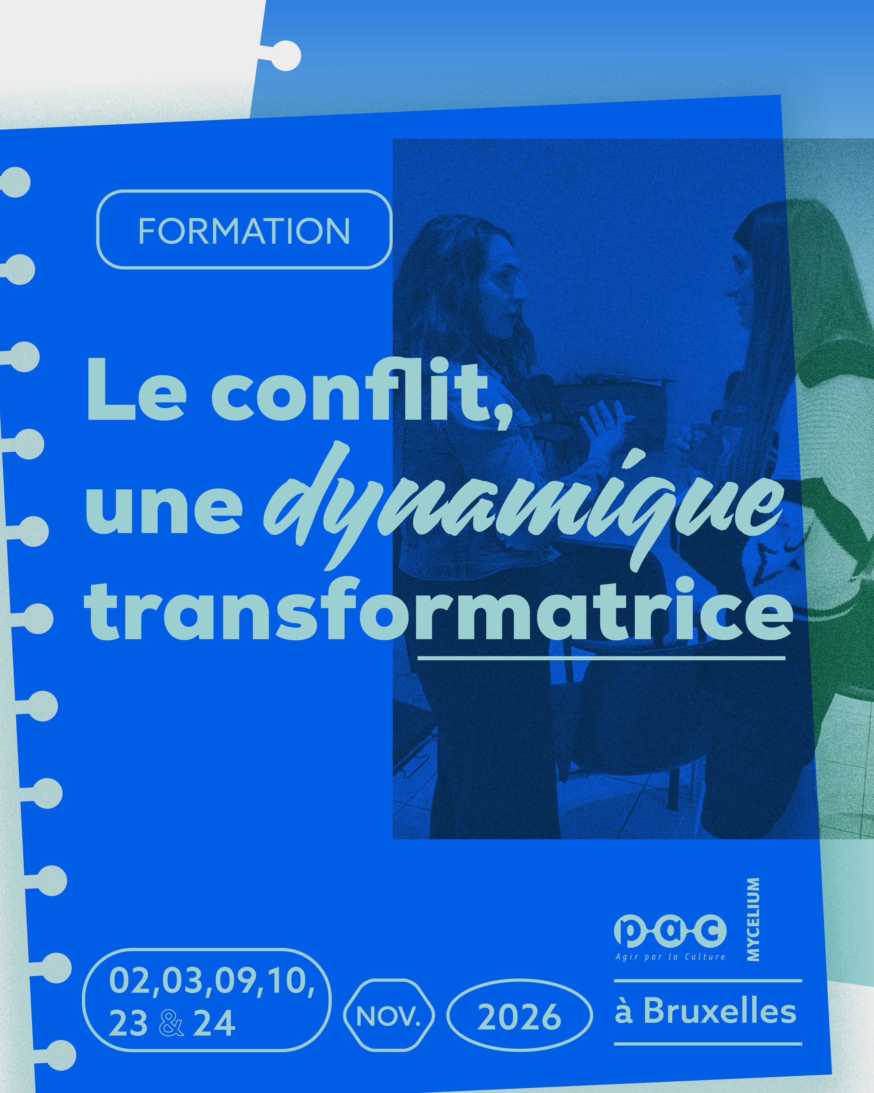 The conflict, a transformative dynamic