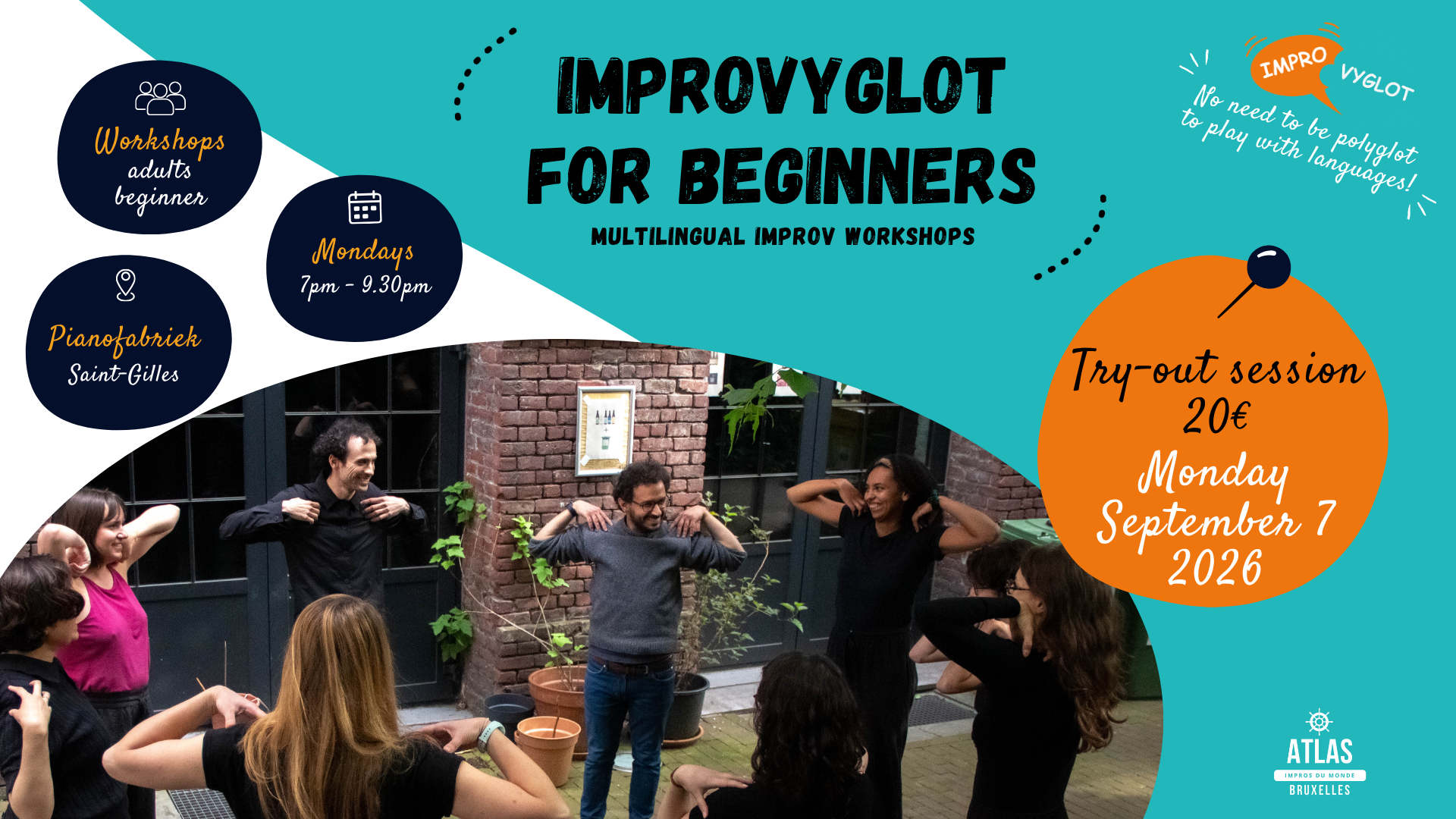 Improvyglot - impro théâtrale multilingue