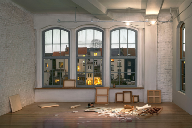 Philippe De Gobert dd15-rue Vandenbroeck Ixl, 2026 Dedans / Dehors Tirages inkjet monté sur dibond Image : 76 x 114 cm Edition de 3 ex + 1 AP - 1 Edition N° 1/3